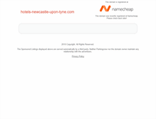 Tablet Screenshot of hotels-newcastle-upon-tyne.com